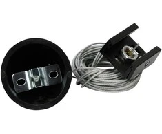 Durable Led Line Prime Šviestuvų bėgeliuose LUMICANTO pakabinimo troselio komplektas 8m juodas