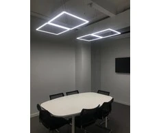 Aurora LED šviestuvas "FRAME" 60x60, kvadratinis 40W 3200lm neutraliai balta 4000K, LED line