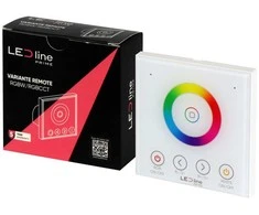 Ulanzi LED valdiklio pultas, montuojamas sienoje, su spalvų ratu, RGBW/RGB+CCT, RF 2,4GHz, TUYA, VARIANTE, LED line PRIME