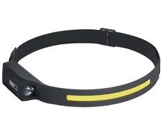 LED žibinuvėlis ant galvos įkraunamas, LED, šoninis 380lm, EMOS