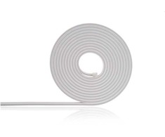 Lemlux LED juosta NEON FLEX 12Vdc, 9.6W/m, 144LED/m, šaltai balta, 4x10mm, 5m ritė, IP68