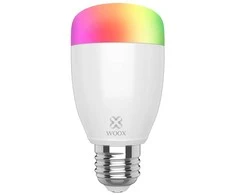 Lemputė LED E27, 230V, 6W, 500lm, 2700K - 6500K, CCT, RGB, išmanioji Wi-Fi, valdoma programėle, TUYA, WOOX