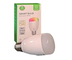 Lemputė LED E27, 230V, 6W, 500lm, 2700K - 6500K, CCT, RGB, išmanioji Wi-Fi, valdoma programėle, TUYA, WOOX