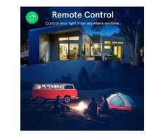 Lemputė LED E27, 230V, 9W, 810lm, 2700K - 6500K, RGB, išmanioji Wi-Fi, valdoma programėle, TUYA / Smart Life, P3, NOUS