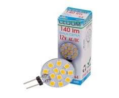 Lemputė LED G4 12V AC/DC 2W, šiltai balta, LEDOM