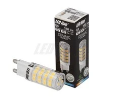 Sera Lemputė LED G9 220-240V 4W 350lm neutraliai balta 4000K, LED line