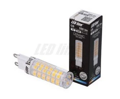 Lemputė LED G9 220-240V 6W 550lm neutraliai balta 4000K, LED line