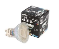 Tona Expert Lemputė LED GU10 230V 5W 340lm 50° neutraliai balta, stiklinė, LED line