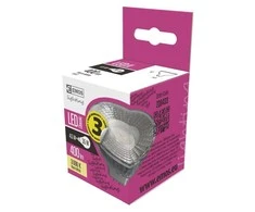 Lemputė LED GU5.3 (MR16) 12V 4.5W 400lm, šiltai balta, EMOS