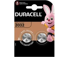 Ličio baterija CR2032 3V 210mAh Duracell 2vnt pakuotėje