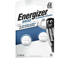 Ličio baterija CR2032 3V 254mAh Energizer Ultimate 2vnt pakuotėje
