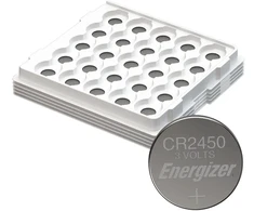 Ličio baterija CR2450 3V 620mAh Energizer industrial packing 200vnt dėžutėje