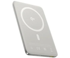 LiPo išorinis akumuliatorius (PowerBank) 10000mAh 27W su bevieliu Qi2, magnetiniu laikikliu Magsafe Titanium Ultra-slim PicoGo AM41 BASEUS