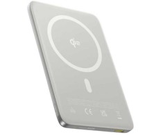 LiPo išorinis akumuliatorius (PowerBank) 10000mAh 27W su bevieliu QI2, magnetiniu laikikliu Magsafe Titanium Ultra-slim PicoGo AM41BASEUS