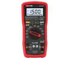 Multimetras SOLAR PRO, TRMS, 2,5 kV DC, 1 kV AC, 10 A AC/DC, 1 MHz, 60 MOm, 60 uF, IP65, CAT III 1500 V, CAT IV 1000 V, IP67, Bluetooth, UNI-T