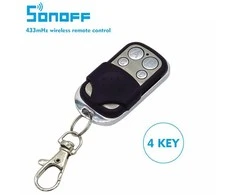 Nuotolinio valdymo pultelis skirtas Sonoff RF prietaisams valdyti, 4 kanalų, Sonoff