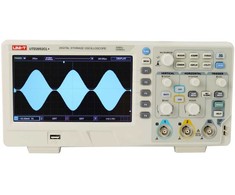 Osciloskopas 2 kanalų, 50MHz, 500MSa/s, 64kpts, 5000wfms/s, UNI-T