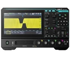 Osciloskopas, MSO, HD, 4+16 kanalų, 12bitų, 150Mhz, 2.5GSa/s, 100 Mpts, 0.2M wfms/s, 7" lietimui jautrus ekranas, UNI-T