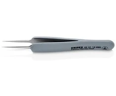 Pincetas antistatinis ESD dengtas guma 112mm 92 21 13 ESD Knipex