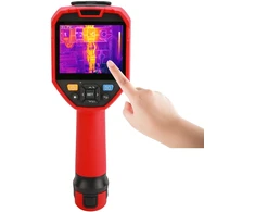 Profesionali termovizorinė kamera, 256x192, -20-550°C, 56°×42.2°, 25Hz, 3.5' IPS liet.j. ekr., 5MP, P54, Wi-Fi live, 32GB Micro SD, UNI-T