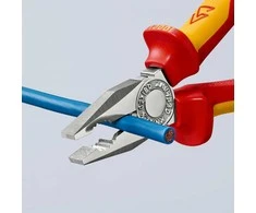 Profesionalios replės izoliuotos 03 06 160 KNIPEX 1000V 160mm