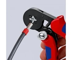 Laidų antgalių užspaudimo replės 0.08-10+16 mm², Knipex