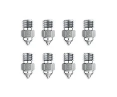 Purkštukų komplektas MK8 tipo vario lydinio (1x0.25mm, 3x0.4mm, 2x0.6mm, 2x0.8mm) CREALITY