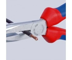 Replės elektrikams prailgintos su kirpimo funkcija 200mm 26 12 200, Knipex