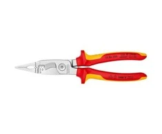 Replės elektrikams VDE 1000V daugiafunkcinės 200mm 13 76 200 ME KNIPEX
