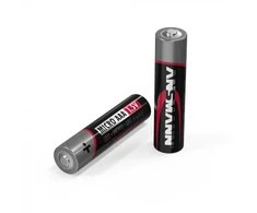 Šarminė baterija LR03 (AAA) 1.5V 1250mAh ANSMANN Plėšoma pakuotė, 1vnt iš 10vnt pakuotės