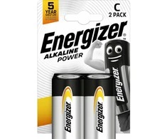 Šarminė baterija LR14 E93 (C, E93) 1.5V Alkaline Power Energizer 2vnt pakuotėje