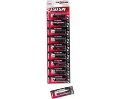 Šarminė baterija LR6 (AA) 1.5V 2800mAh ANSMANN Plėšoma pakuotė, 1vnt iš 10vnt pakuotės