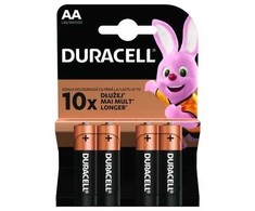 Šarminė baterija LR6 (AA) 1.5V Duracell (4vnt pakuotėje)
