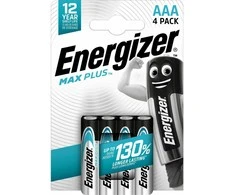 Šarminė baterjia LR03 (AAA) EP92 1.5V 1200mAh MAX plus Energizer 4vnt įpakavime