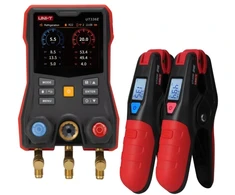 Skaitmeninis kolektorius su bevieliais T zondais, -1.00~+60.00 bar, IP54, Bluetooth, UNI-T