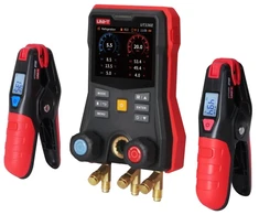 Skaitmeninis kolektorius su bevieliais T zondais, -1.00~+60.00 bar, IP54, Bluetooth, UNI-T