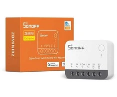 SONOFF ZBMINI Extreme (ZBMINIR2) Zigbee 3.0 išmanioji relė