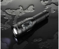 Superfire Nardymo žibintuvėlis, 10W CREE XML2, 770lm, IPX8, su 18650 įkraunama baterija ir krovikliu