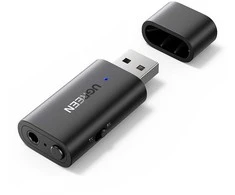 Ugreen Belaidis Bluetooth 5.1 garso siųstuvas - imtuvas su AUX 3.5mm lizdu