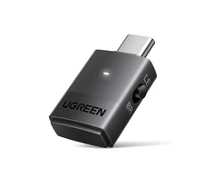 Ugreen Belaidis Bluetooth 6.0 aptX garso adapteris USB-C suderinamas su PS5, Nintendo Switch