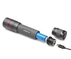 Žibintuvėlis, atsparus drėgmei IP65, ULTIBRIGHT 80, CREE LED, 600lm, įkraunamas 2600mA, EMOS