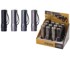 Žibintuvėlis COB 3W 3x AAA, metalinis, 100lm, EMOS