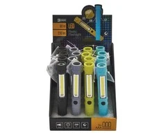 Žibintuvėlis LED 3W + 1LED, 230lm, su magnetu, EMOS