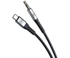 3MK kabelis AUX USB-C - Jack 3,5 mm 1m
