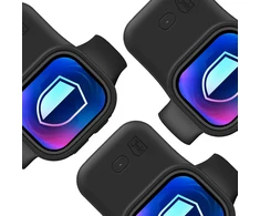 3MK Endurance nešiojamas dėklas Apple Watch 40mm/41mm 2,5W 1200mAh USB-C, juodas