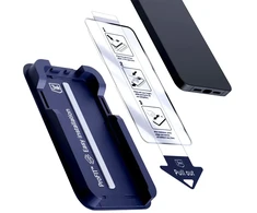 3MK HardGlass Max Apsauginis stiklas su aplikatoriumi, skirtas Samsung Galaxy S24+/S25+, juodos spalvos