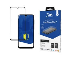 Grūdintas stiklas 3MK HardGlass Max su aplikatorem do Samsung Galaxy A16 4G/5G/ A17 4G/5G