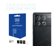 3MK Lens Protect Poco F6 Pro telefono kameros objektyvo apsauga 4vnt