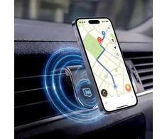 3Mk apsauginis 3mk magnetinis automobilinis laikiklis grotelėms - Juodas