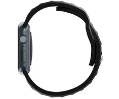 3MK Silicone Watch Strap juoda juodas dla Apple Watch 42 44 45 49mm